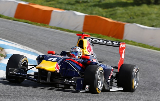 2013 GP3 Series Testing. Estoril, Portugal. Thursday 21st February 2013. Day 2. Carlos Sainz Jr (ESP, MW Arden). Action. Photo: Alastair Staley/GP3 Series Media Serviceref: _R6T0341