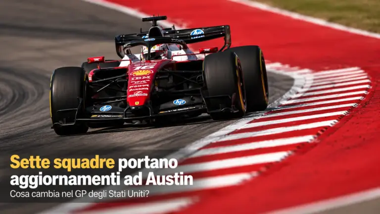 Sette squadre portano aggiornamenti ad Austin: cosa cambia nel GP degli Stati Uniti?