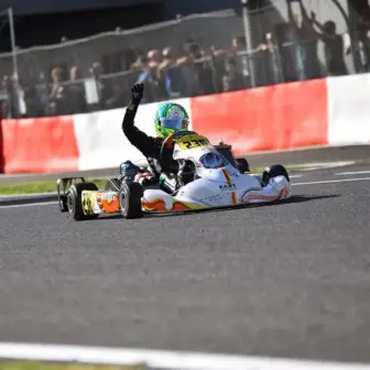 FIA Karting World Cup a Viterbo: Perico domina la OK‑N Junior, Morelli si impone nella OK‑N