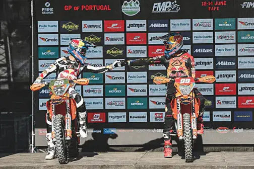 Garcia e Verona guidano la corposa rappresentanza KTM al 100° FIM 6DAYS di Grândola