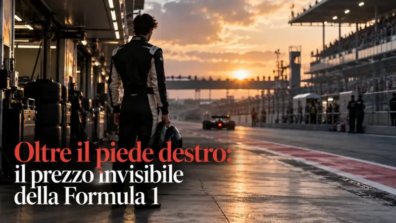 Oltre il piede destro: il prezzo invisibile della Formula 1